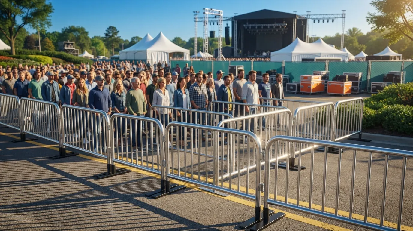 Crowd Control Barrier Rental in Lehigh Acres, FL