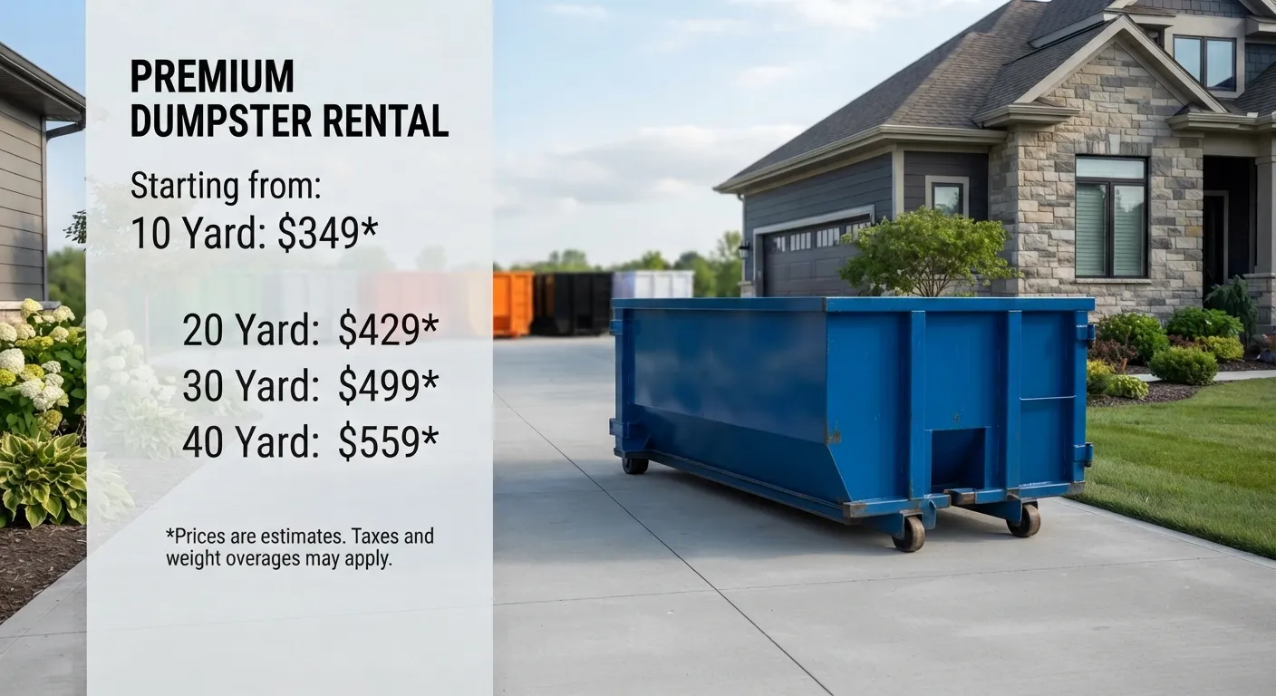 Dumpster Rental Cost in Lehigh Acres, FL