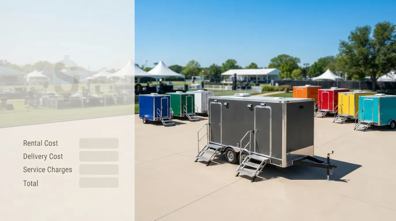 Restroom Trailer Rental Cost in Lehigh Acres, FL
