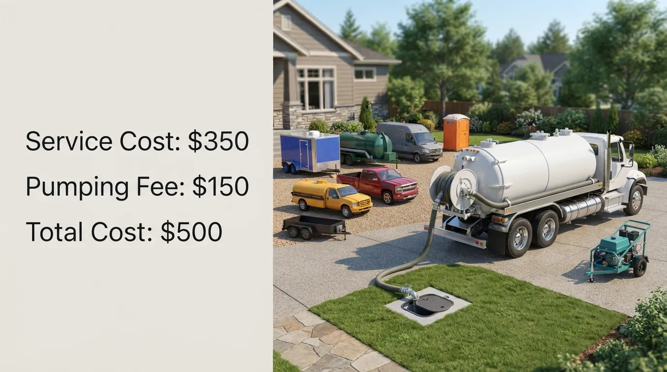 Septic Tank Pumping Cost in Lehigh Acres, FL