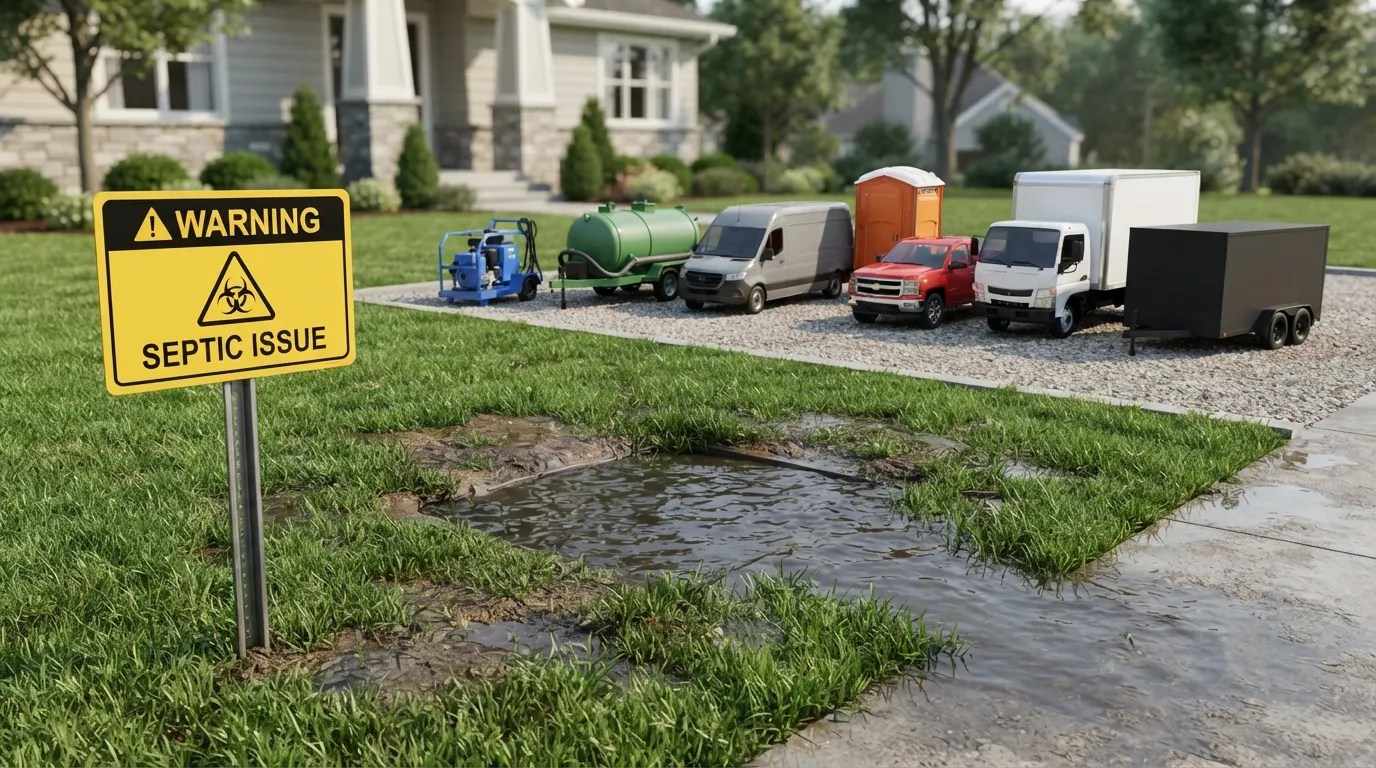 Septic Tank Warning Signs in Lehigh Acres, FL